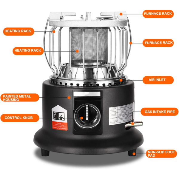 Portable 2 in 1 Gas Heater and
  Cooker (200 Chicks Warmer) - Image 2