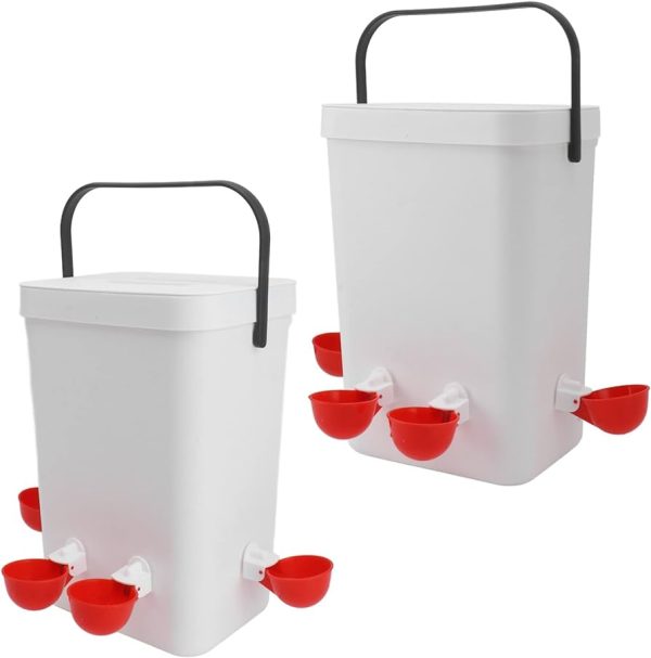 20 ltr bucket automatic drinker
  set