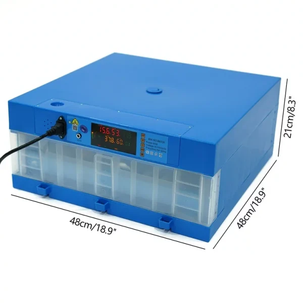64 Eggs AC/DC Poultry Incubator