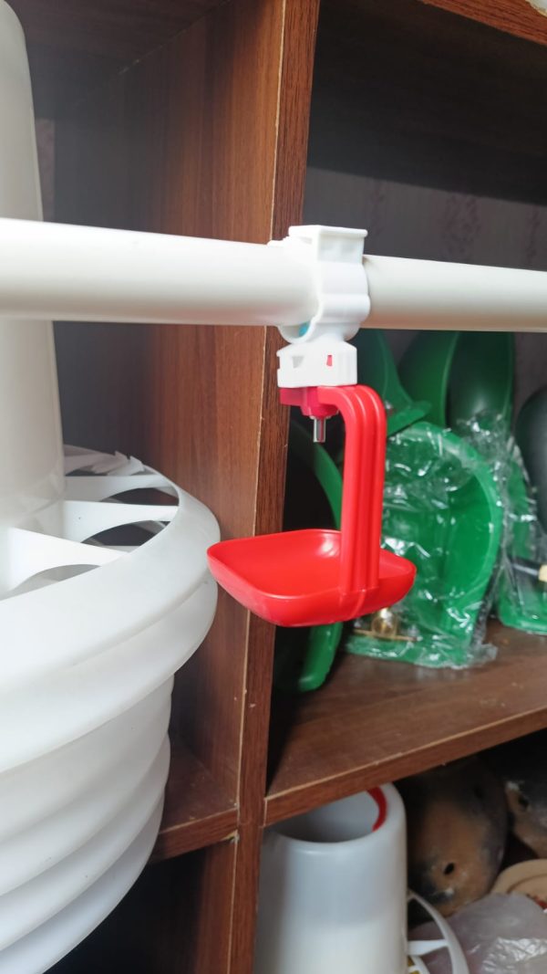 Chicken Nipple drinkers with
  detachable cup - Image 2