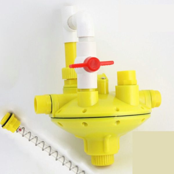 Water Pressure Regulator for
  Chicken Cages and Water Lines